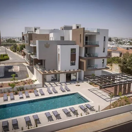 Kalamon Luxury 202 W Pool And Gym Apartment Larnaca